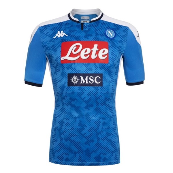Camiseta Napoli Replica Primera Ropa 2019/20 Azul